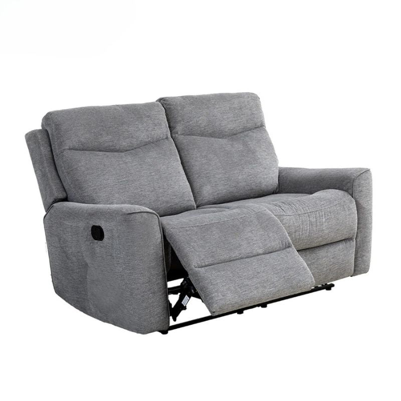 Cosmic Light Grey Fabric Recliner Sofa Set 3+2 | Premium Motion Comfort